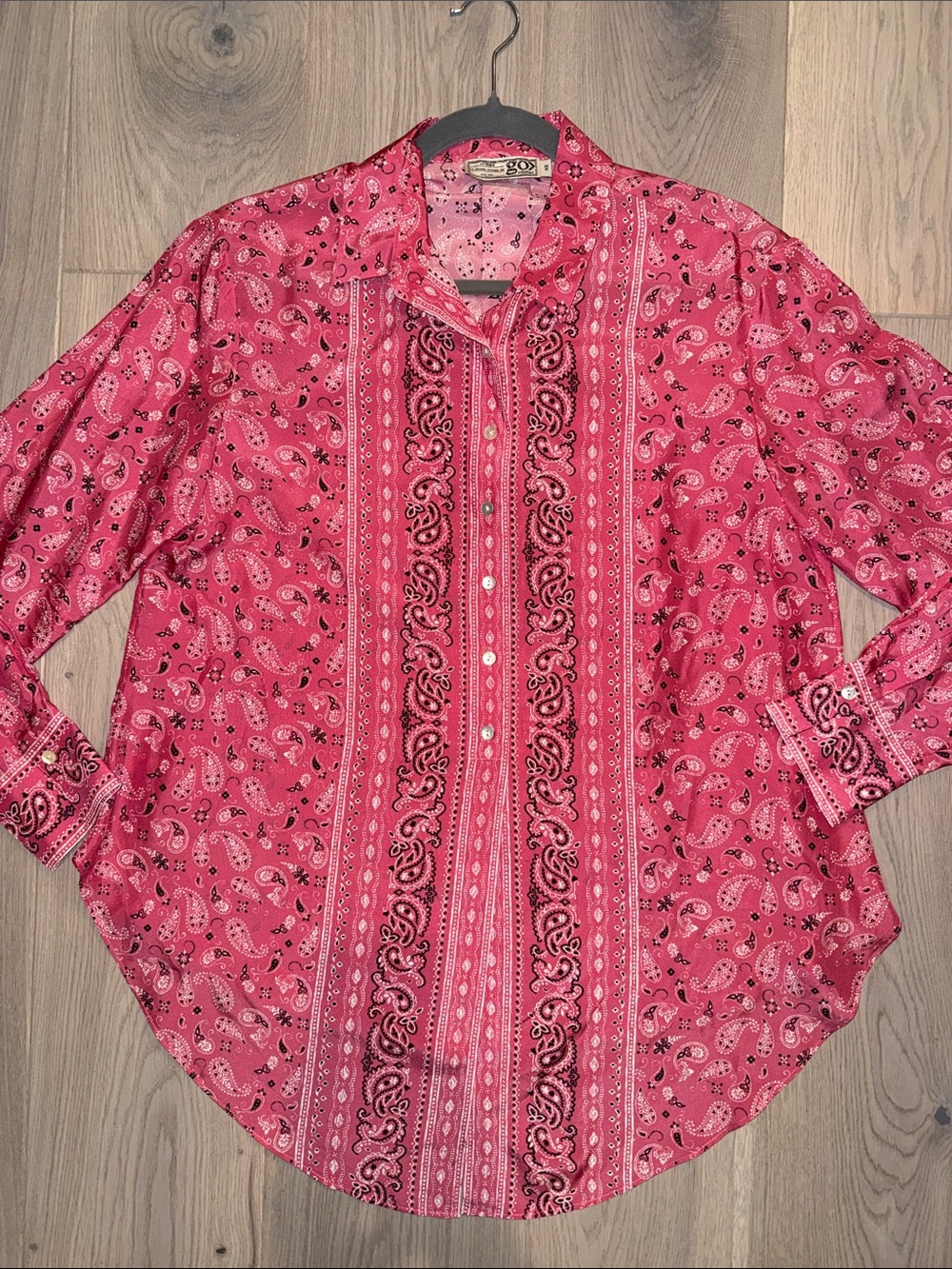 Go By GoSilk Silk Blouse, XS